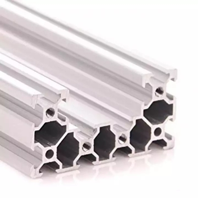 6061-T6 Industrial Aluminum Extrusion Profile T Slot Sandblating