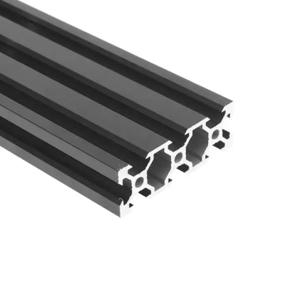 6061-T6 Industrial Aluminum Extrusion Profile T Slot Sandblating