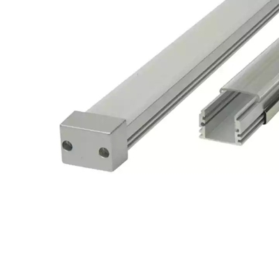 6061-T6 Industrial Aluminum Extrusion Profile T Slot Sandblating
