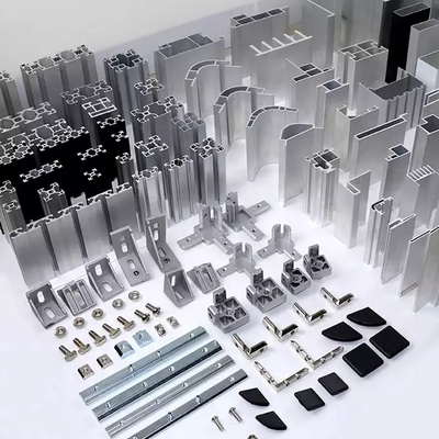 Custom Aluminium Extrusion Profiles 6061 Bending Anodized