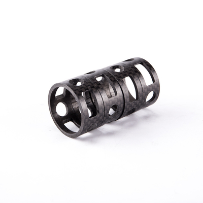 40mm Tube Machined Carbon Fiber Square Tube 20mm High Tensile Strength