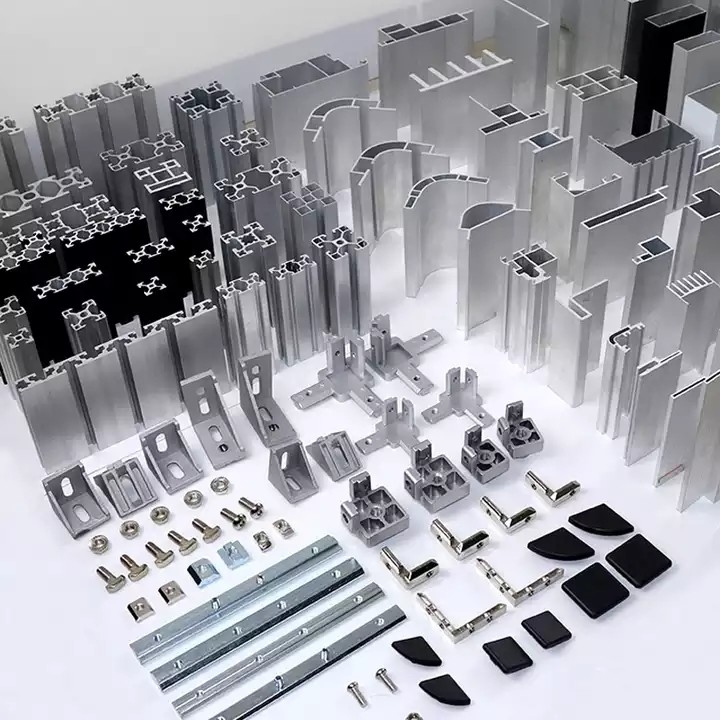 Custom Aluminium Extrusion Profiles 6061 Bending Anodized