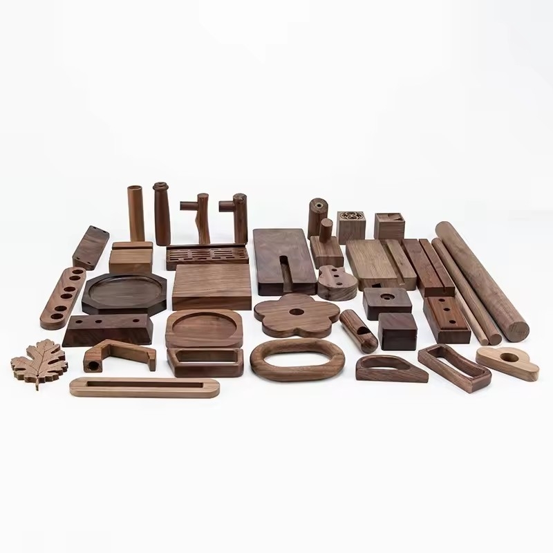 Custom cnc machining turning wood parts , cnc machining wood parts service