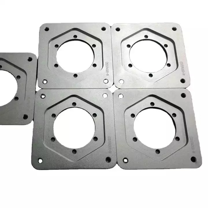 Powder Coating CNC Machined Parts Ra 0.6 - 3.2 For Aluminum Copper Brass Titanium