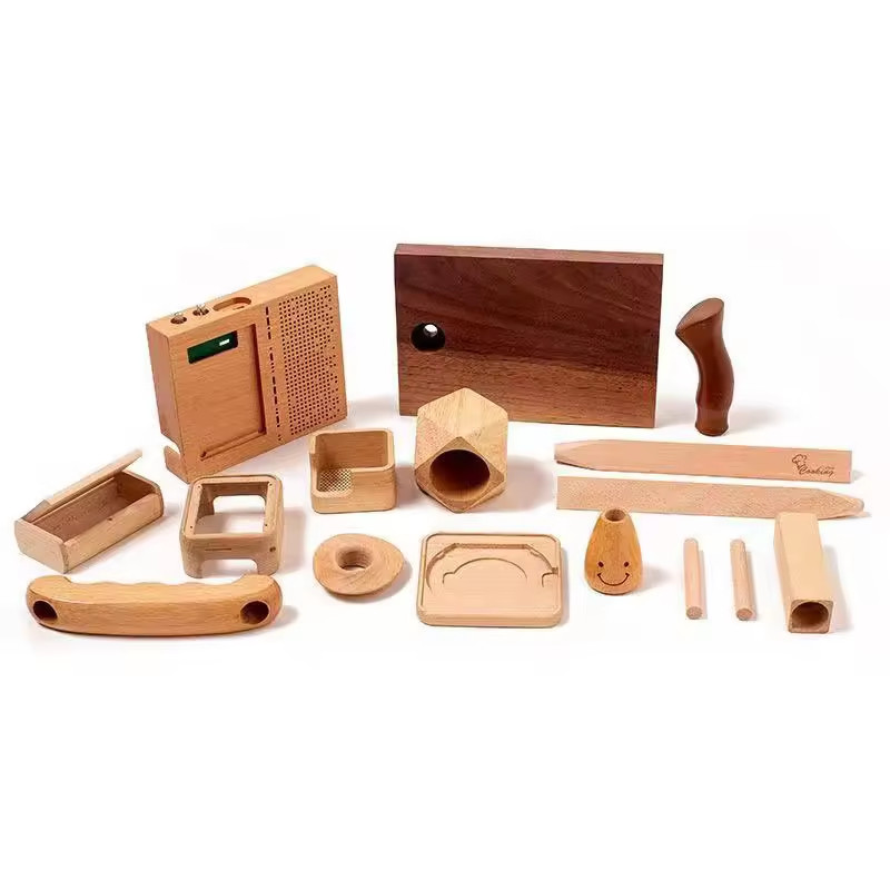 Multifunctional Wood CNC Machining Service Smooth Surface Custom Wood CNC Milling
