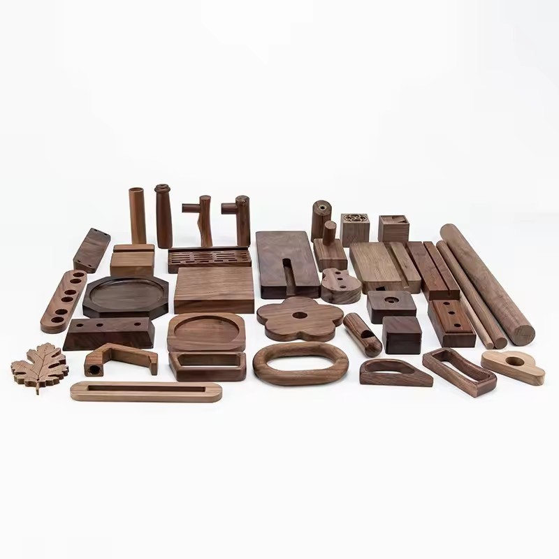 Custom cnc machining turning wood parts , cnc machining wood parts service